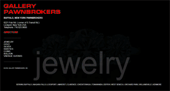 Desktop Screenshot of gallerypawnbrokers.com